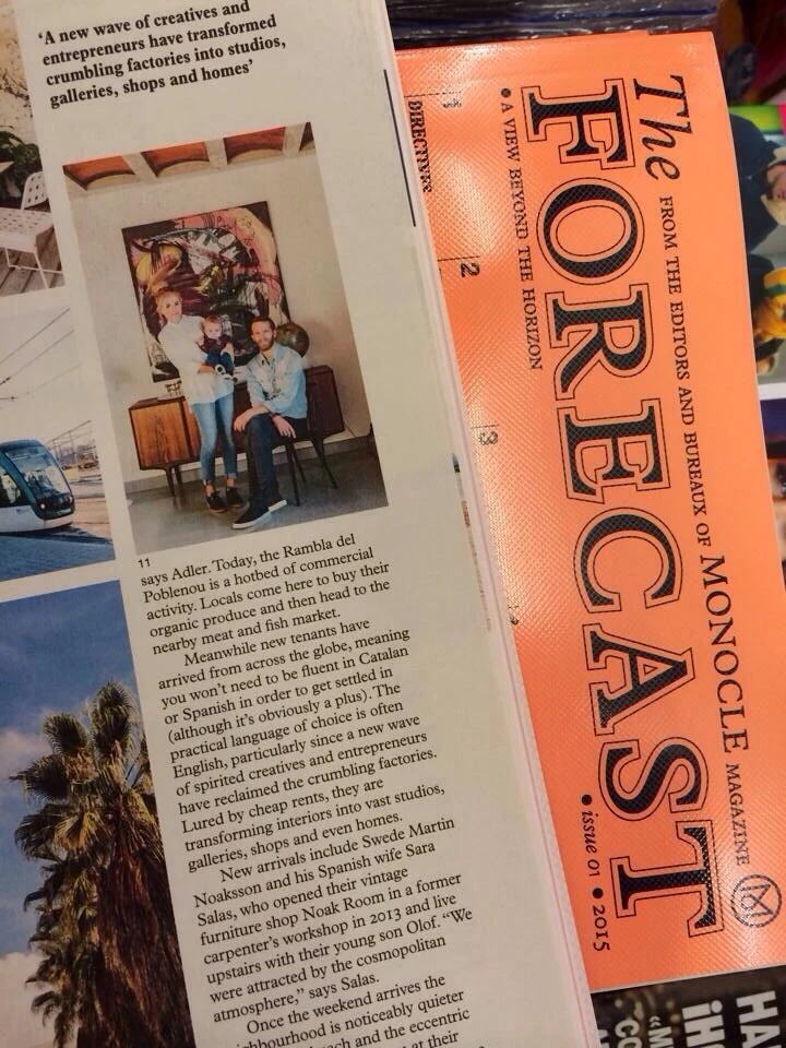 Publicación Monocle con obra de Lidia Toga